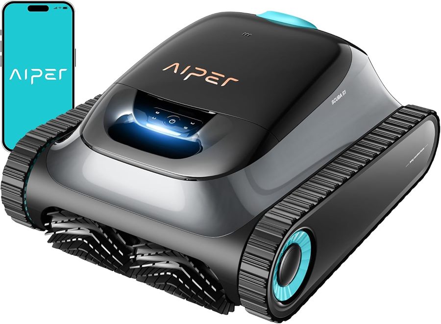 Aiper Scuba S1 - Meilleur robot piscine sans fil