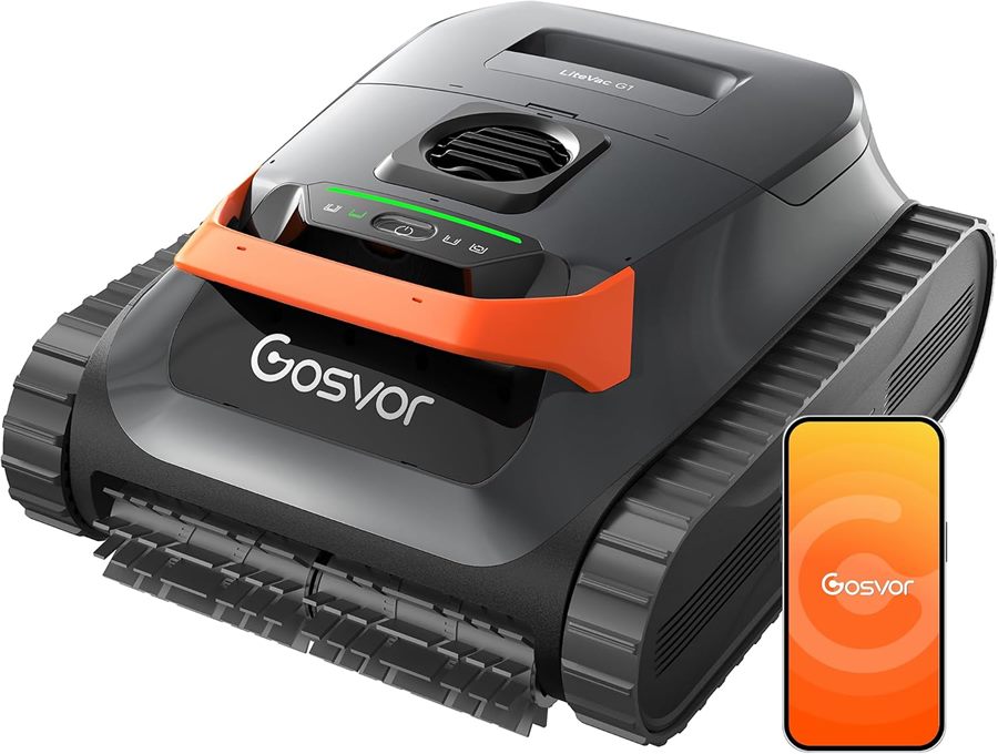 Gosvor LiteVac G1 - Robot nettoyeur piscine pratique